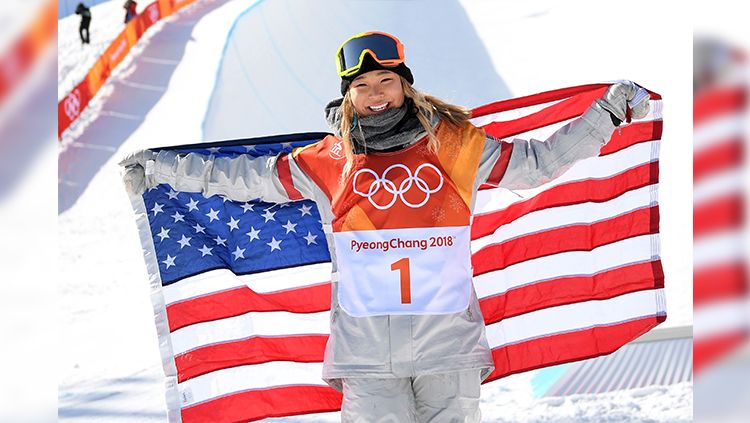 Chloe Kim, Snowboarder asal Amerika Serikat. Copyright: © Getty Images