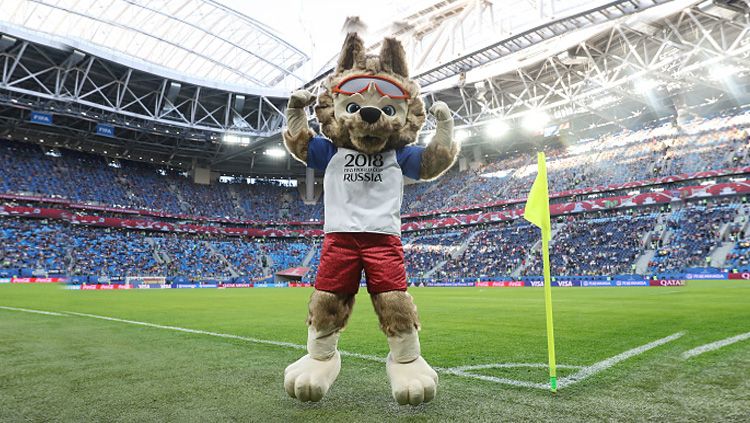 Zabivaka, maskot Piala Dunia 2018. Copyright: &copy; Getty Images