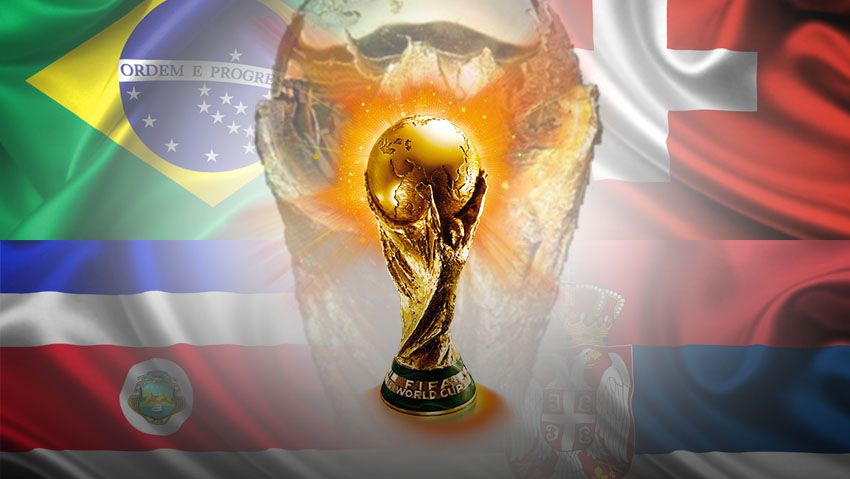 Piala Dunia Grup E Brasil, Swiss, Kosta Rika, dan Serbia Copyright: © Indosport.com