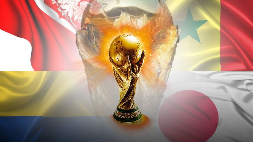 Piala Dunia Grup H Polandia, Senegal, Kolombia dan Jepang. Copyright: © Indosport.com