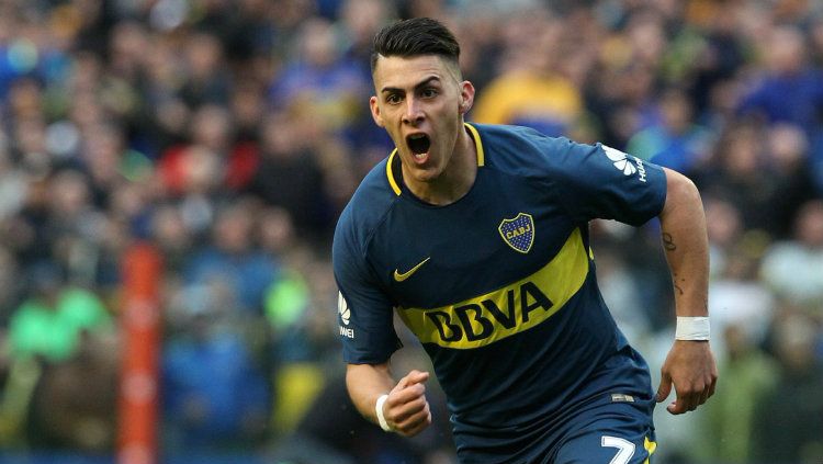 Pemain andalan Boca Juniors, Cristian Pavon Copyright: &copy; telam.com.ar