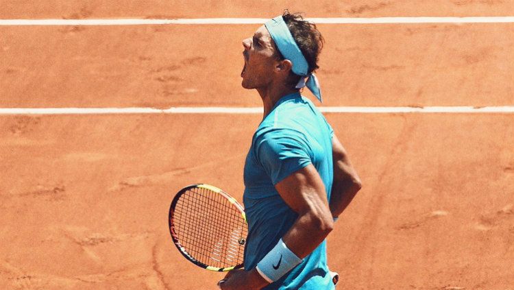 Rafael Nadal di final Roland Garros, Paris. Copyright: © Getty Images
