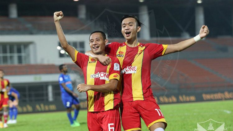 Pemain Selangor FA Evan Dimas. Copyright: © Ofisial Selangor FA