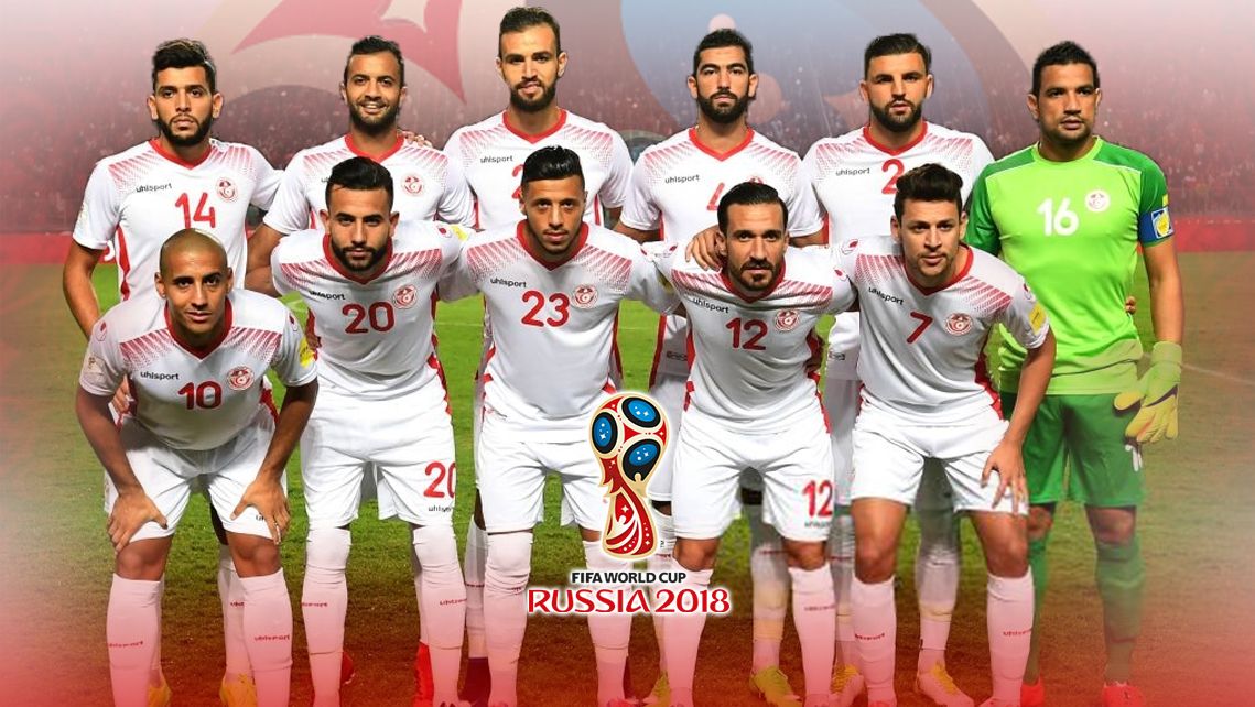 Skuat Timnas Tunisia di Piala Dunia 2018. Copyright: © INDOSPORT