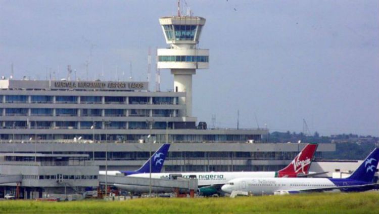 Bandara Lagos Murtala Mohammed di Nigeria. Copyright: © CNN