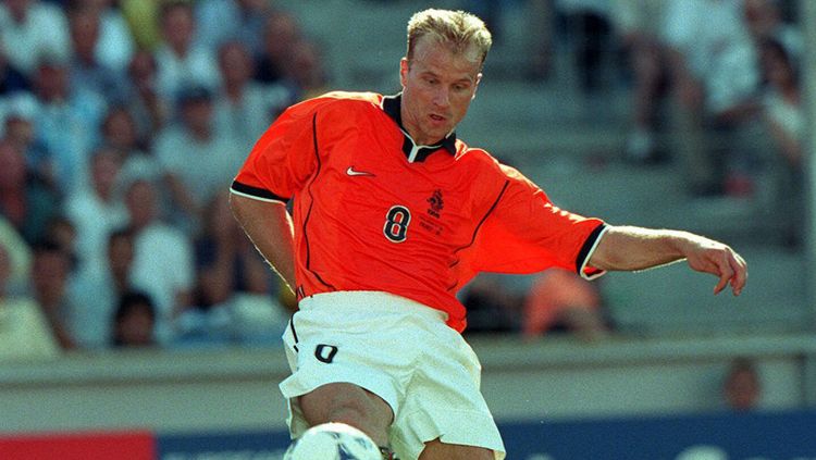Legenda Timnas Belanda, Dennis Bergkamp. Copyright: © Getty Images
