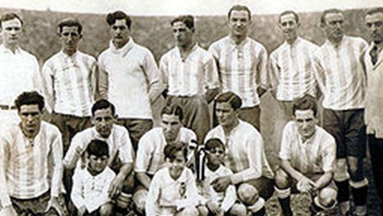 Skuat Argentina di Piala Dunia 1930. Copyright: © wikivisually.com