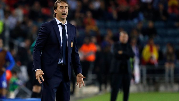 Julen Lopetegui resmi latih Real Madrid musim depan. Copyright: © Getty Images