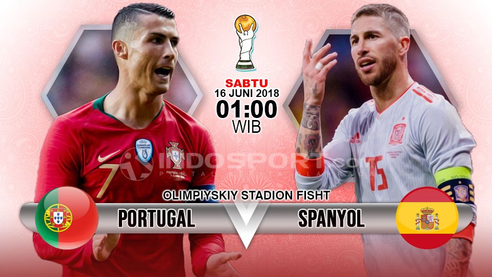 Foto Piala Dunia Portugal Vs Spanyol #1