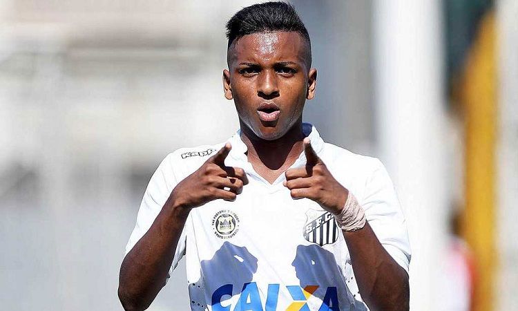 Rodrygo resmi menjalin kerja sama dengan Real Madrid. Copyright: © Getty Images