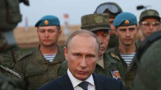 Vladimir Putin di Suriah Copyright: © Jejak Tapak