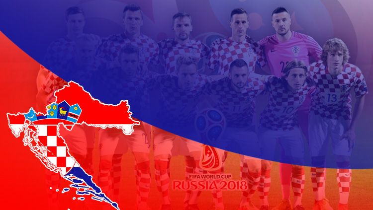 Timnas Kroasia di Piala Dunia 2018. Copyright: © INDOSPORT