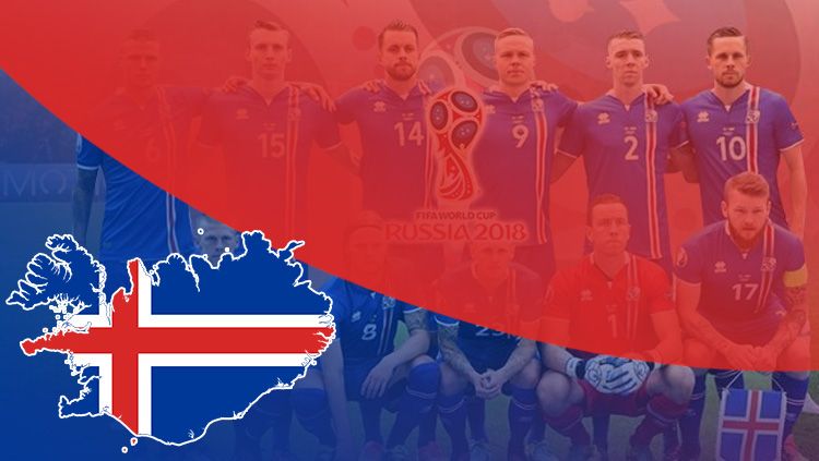 Timnas Islandia untuk Piala Dunia 2018. Copyright: © INDOSPORT