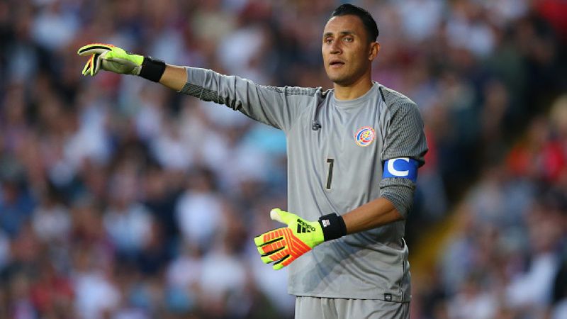 Keylor Navas saat membela Timnas Kroasia Copyright: © Getty Images