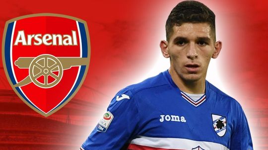 Lucas Torreira rekrutan baru Arsenal. Copyright: © Express