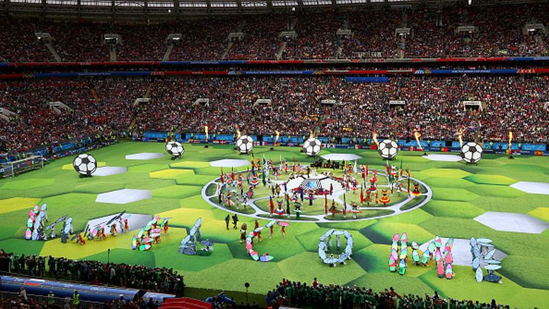 Upacara Pembukaan Piala Dunia 2018 Copyright: &copy; Getty Images