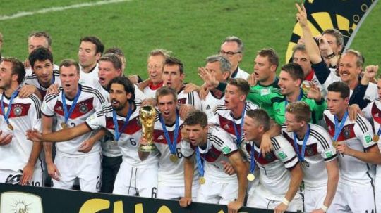Kemenangan timnas Jerman di tahun 2014 Copyright: © Getty Images