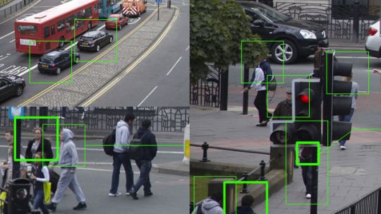 CCTV face detector Copyright: © 2020 Vision Systems