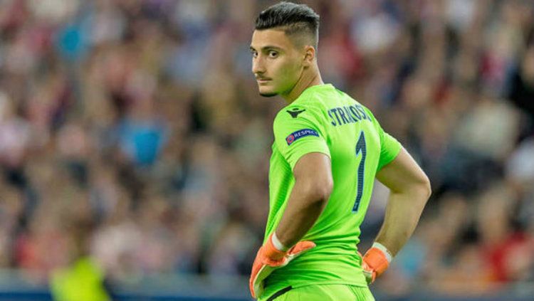 Thomas Strakosha, kiper Lazio. Copyright: © Express