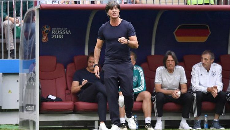 Pelatih Jerman Joachim Low. Copyright: © Getty Images