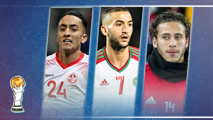 Pemain Timur Tengah di Piala Dunia 2018. Copyright: © Indosport.com