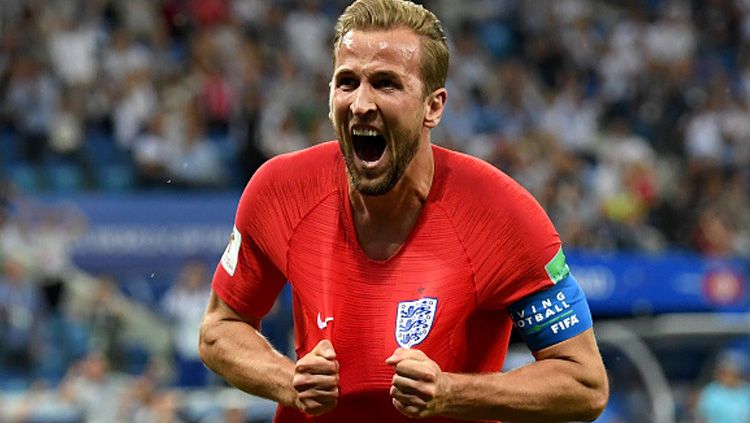 Jika lawan membuat Harry Kane alami cedera sebelum Piala Dunia 2022, mereka akan jadi sosok yang dibenci publik Inggris, menurut The Sun. Copyright: © Getty Images