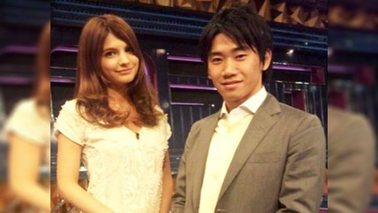 Margareth Natsuki, kekasih dari Shinji Kagawa. Copyright: &copy; Sport Starts