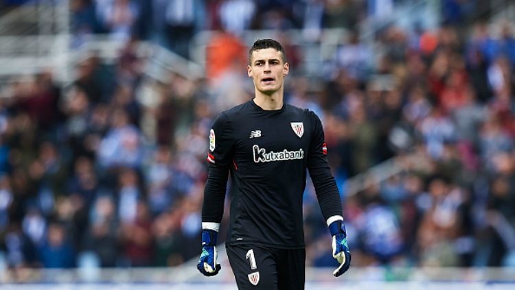 Kepa Arrizabalaga, kiper Timnas Spanyol dari klub Chelsea Copyright: © Getty Images