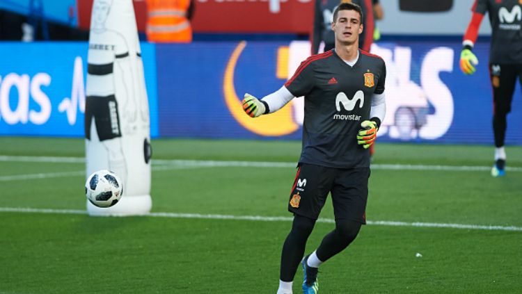 Kepa Arrizabalaga, kiper Timnas Spanyol di Piala Dunia 2018. Copyright: © Getty Images