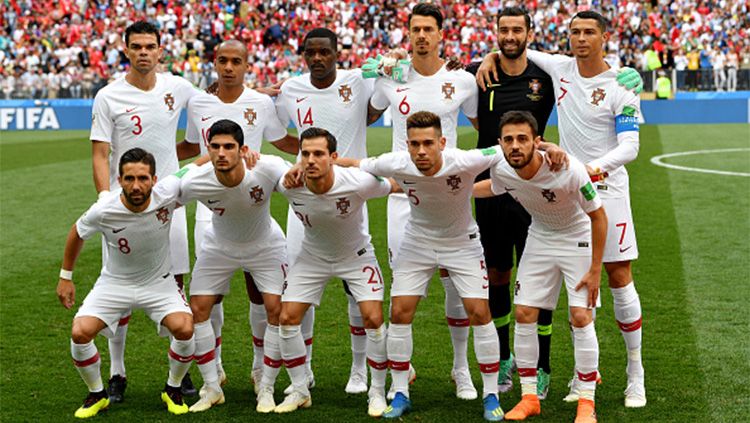 Skuat Portugal di Piala Dunia 2018. Copyright: © Getty Images