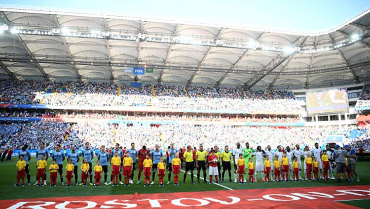 Uruguay vs Arab Saudi Piala Dunia 2018 Copyright: © Getty Images