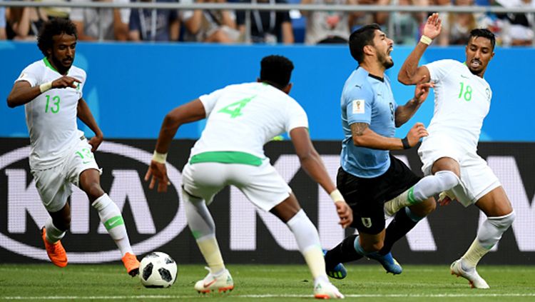 Uruguay vs Arab Saudi Piala Dunia 2018 Copyright: © Getty Images