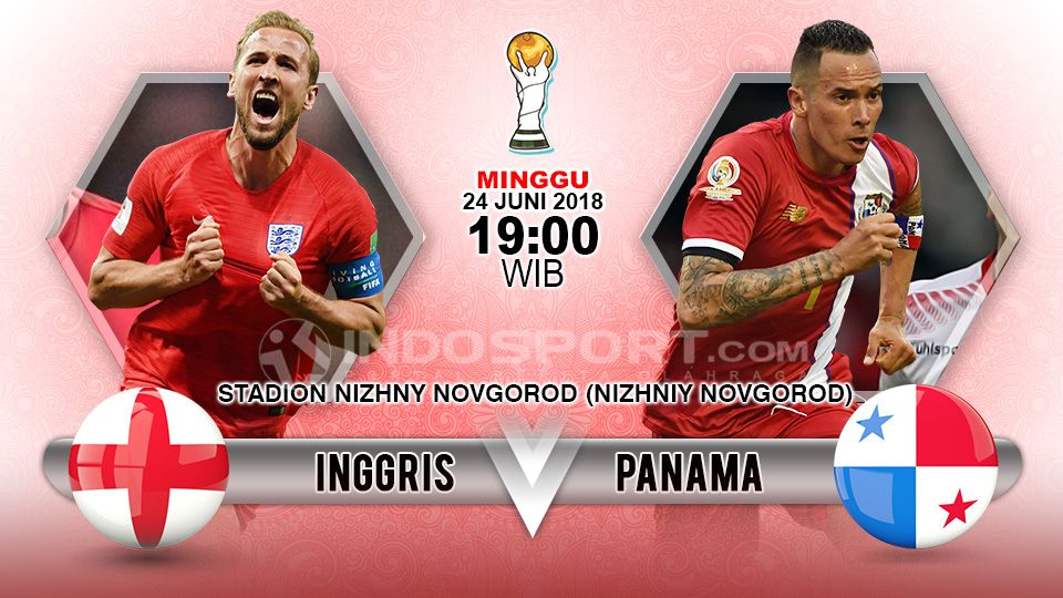 Inggris vs Panama Copyright: © Indosport.com