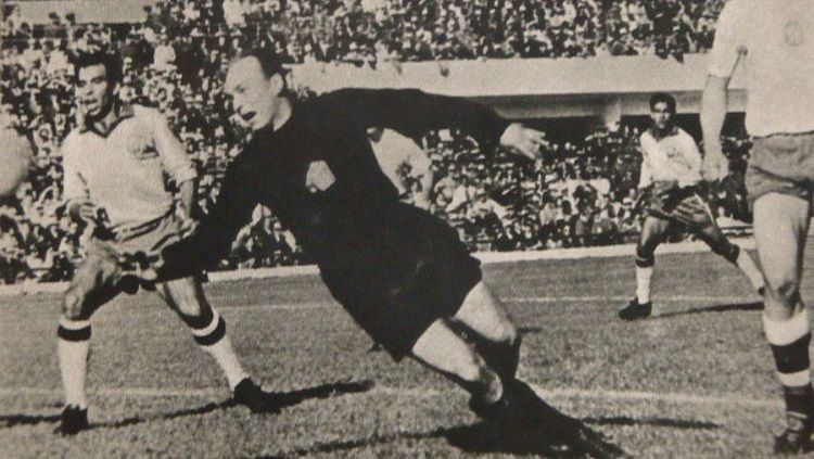 Kiper Cekoslowakia di Piala Dunia 1962, Viliam Schrojf Copyright: © Twitter