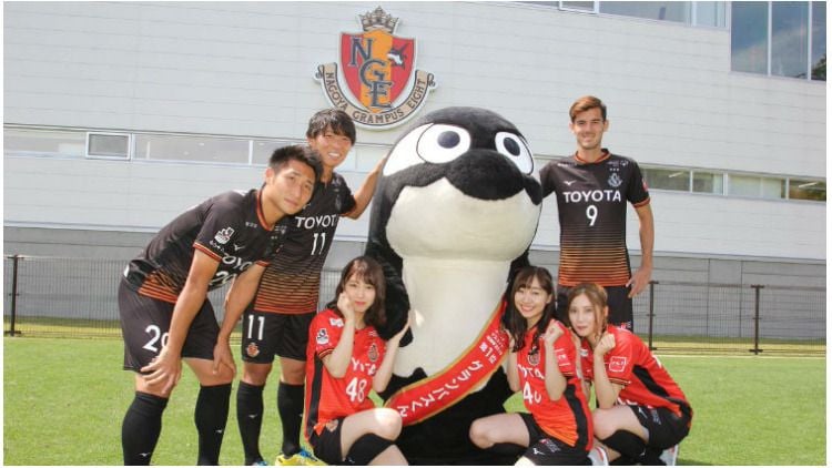 SKE48 resmi menjadi manajer suporter Nagoya Grampus Eight Copyright: © Twitter @nge_official