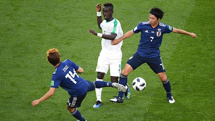 Jepang vs Senegal di Piala Dunia 2018. Copyright: © Getty Images