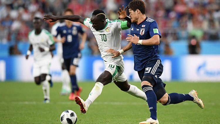 Jepang vs Senegal di Piala Dunia 2018. Copyright: © Getty Images