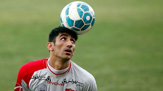 Kiper Timnas Iran, Alireza Beiranvand. Copyright: &copy; Gilnegah