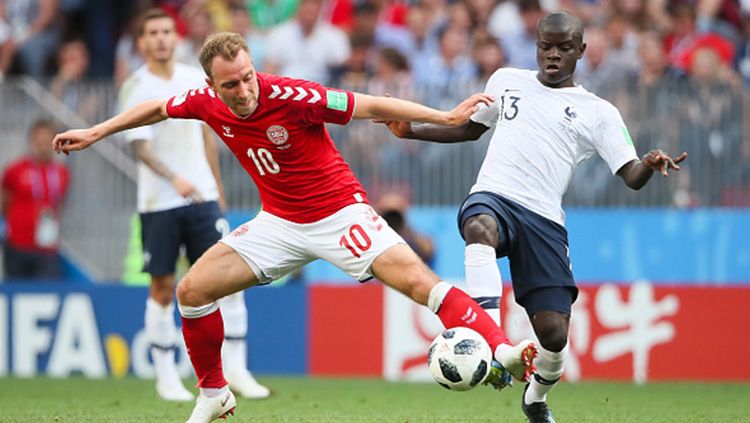 Denmark vs Prancis Copyright: © Getty Images