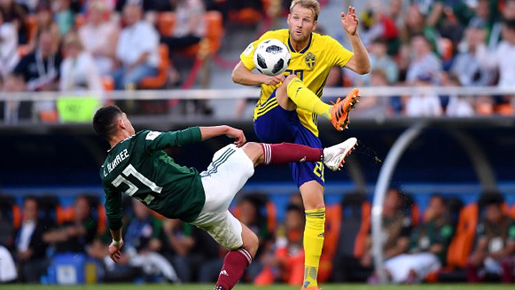 Swedia vs Meksiko. Copyright: © Getty Images
