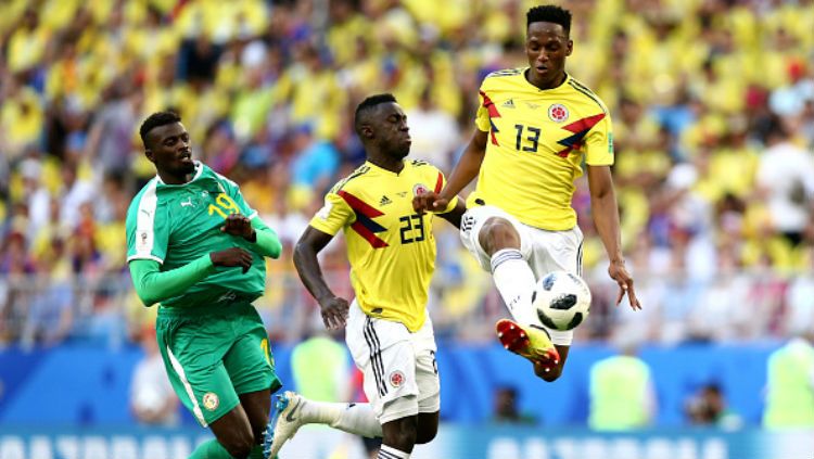 Yerry Mina, bek Kolombia. Copyright: © Getty Images