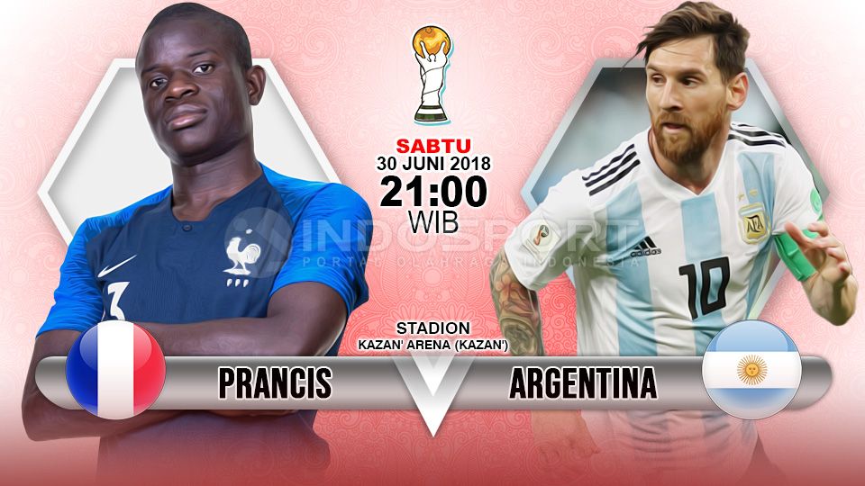Prediksi Prancis vs Argentina Copyright: © Indosport.com