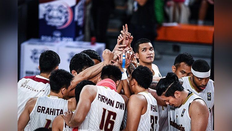 Timnas Indonesia Juara Pra-Kualalifikasi FIBA Asia Cup 2021 zona Asia Tenggara (SEABA). Copyright: © instagram @timnasbasket