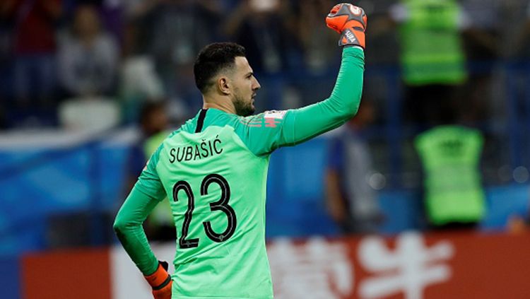 Danijel Subasic, kiper Timnas Kroasia di Piala Dunia 2018. Copyright: © Getty Images