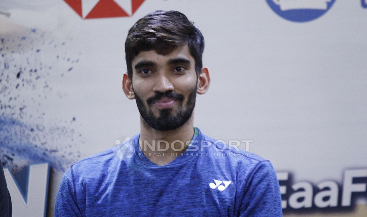 Srikanth Kidambi melaju ke babak perempat final German Open 2022, Kamis (10/03/22). Copyright: © Herry Ibrahim/Indosport.com