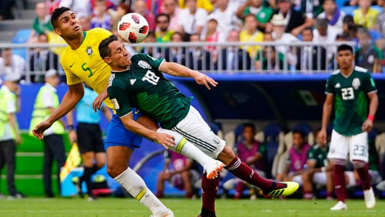 Gelandang Brasil, Casemiro. Copyright: © Getty Images