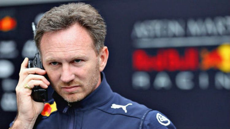Kepala tim Red Bull Racing, Christian Horner mengatakan bahwa Ferrari adalah rajanya lintasan lurus. Copyright: © daily express