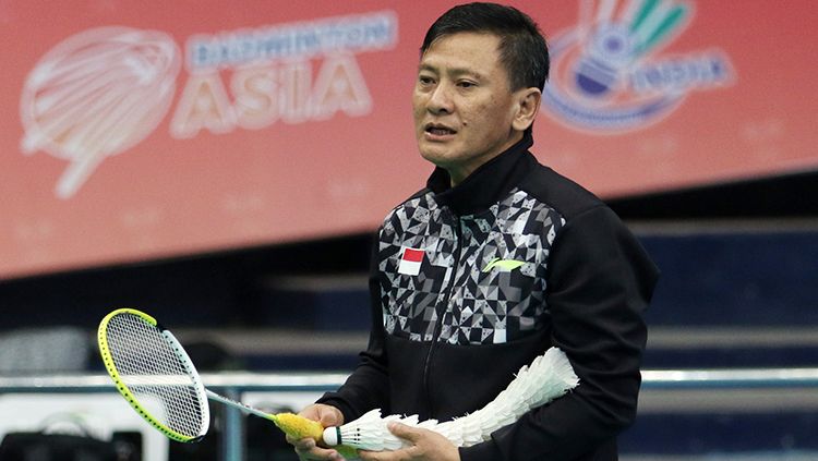 Hendri Saputra pelatih tunggal putra Indonesia Copyright: © badmintonindonesia