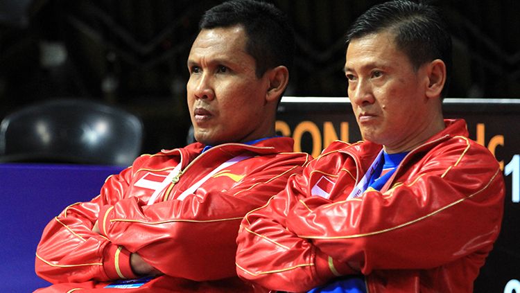 Hendri Saputra pelatih tunggal putra Indonesia Copyright: © badmintonindonesia