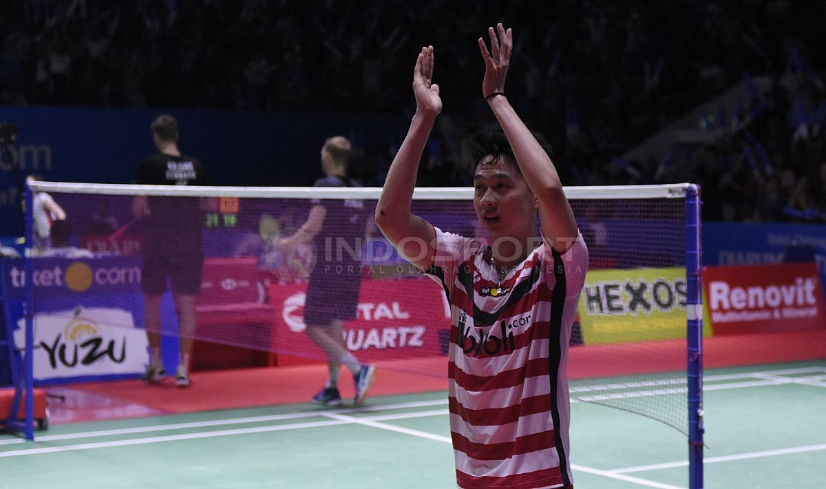 Kevin Sanjaya/Marcus Gideon. Copyright: © Herry Ibrahim/INDOSPORT